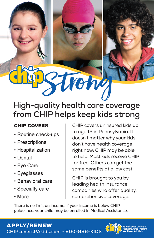 High-quality health care coverage from CHIP helps keep kids strong
