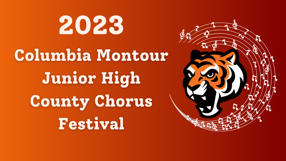 2023 Columbia Montour Junior High County Chorus Festival.