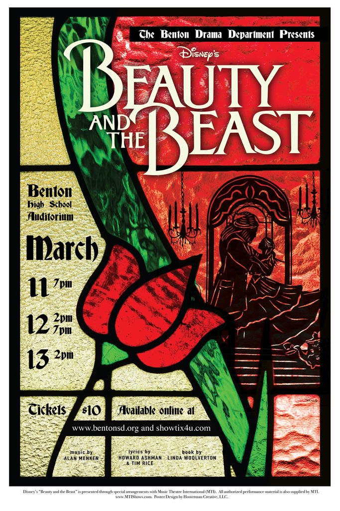 Beauty and the Beast March 11, 12, 13